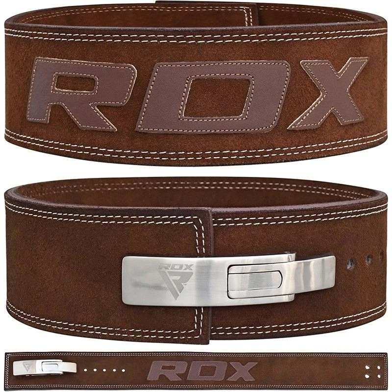 RDX SPORTS RDX 4 INCH IPL / USPA & World Powerlifting Congress APPROVED Powerlifting Leather Gym Belt 6 RDX SPORTS RDX 4 INCH IPL / USPA & World Powerlifting Congress APPROVED Powerlifting Leather Gym Belt - Image 6