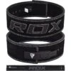 RDX SPORTS RDX 4 INCH IPL / USPA & World Powerlifting Congress APPROVED Powerlifting Leather Gym Belt