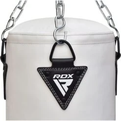 RDX SPORTS RDX F10 4FT / 5FT 3-IN-1 WHITE TRAINING PUNCH BAG WITH MITTS SET 14 RDX SPORTS RDX F10 4FT / 5FT 3-IN-1 WHITE TRAINING PUNCH BAG WITH MITTS SET -Rdxsports Shop 17pc white red black training punching bag with mitts 12 5
