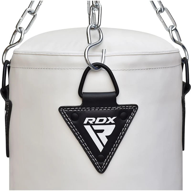 RDX SPORTS RDX F10 4FT / 5FT 3-IN-1 WHITE TRAINING PUNCH BAG WITH MITTS SET 3 RDX SPORTS RDX F10 4FT / 5FT 3-IN-1 WHITE TRAINING PUNCH BAG WITH MITTS SET - Image 3