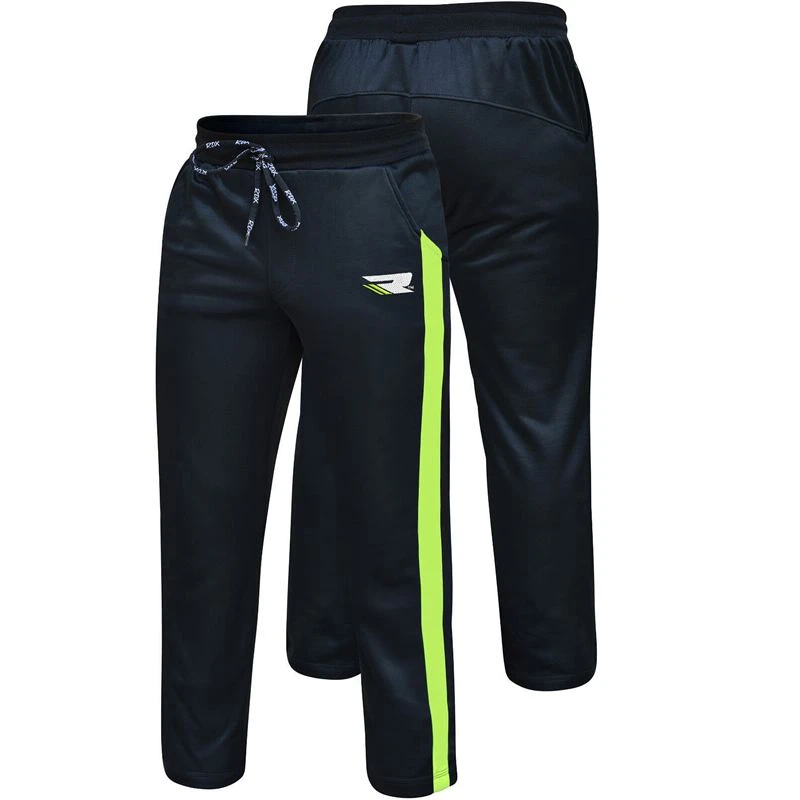 RDX SPORTS RDX 1BG Terry Fleece Jogger Sweatpants Black / Green 1 RDX SPORTS RDX 1BG Terry Fleece Jogger Sweatpants Black / Green