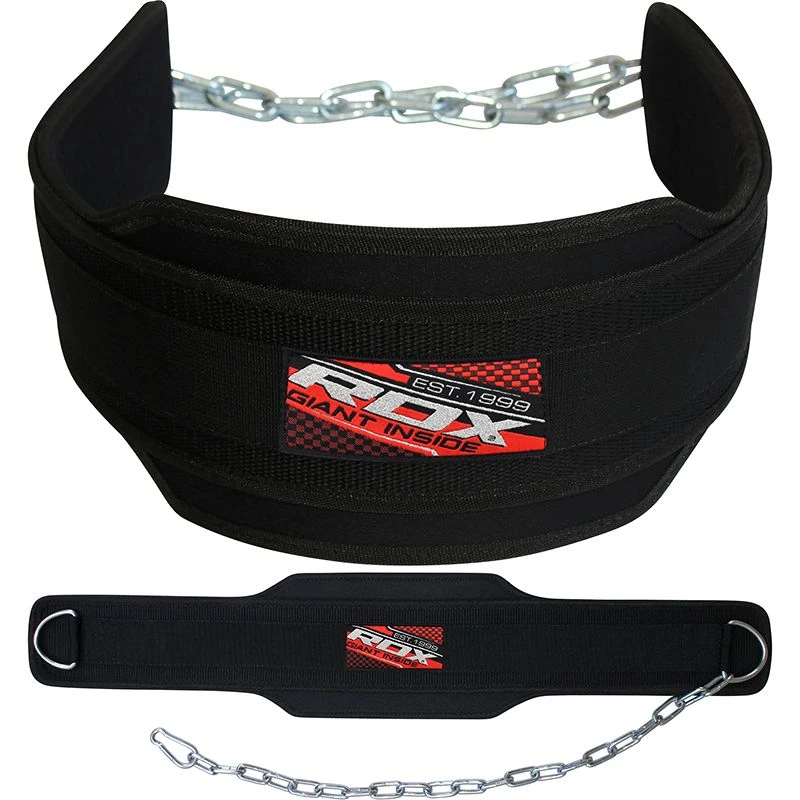 RDX SPORTS RDX 6DP Heavy Duty Weight Training Gym Dipping Belt With Chain 1 RDX SPORTS RDX 6DP Heavy Duty Weight Training Gym Dipping Belt With Chain
