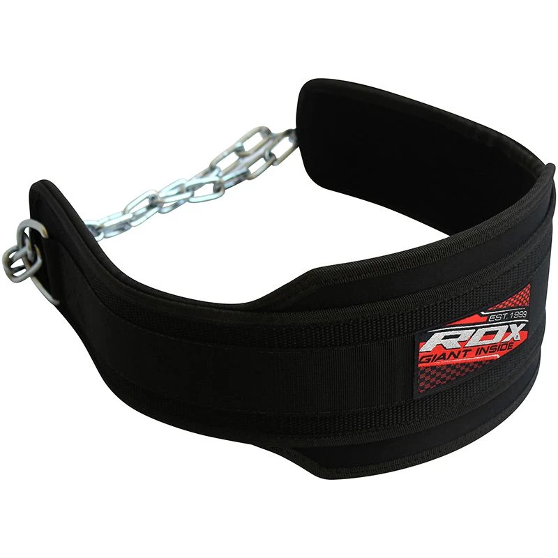 RDX SPORTS RDX 6DP Heavy Duty Weight Training Gym Dipping Belt With Chain 5 RDX SPORTS RDX 6DP Heavy Duty Weight Training Gym Dipping Belt With Chain - Image 5