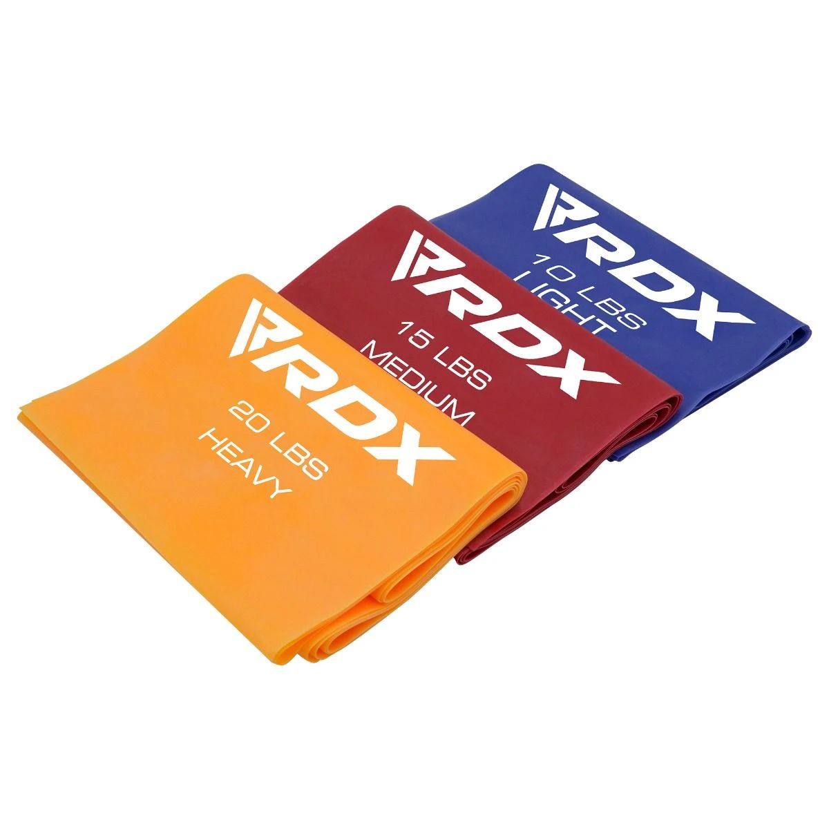 RDX SPORTS RDX B1 TPE Flat Resistance Training Bands Set 1 RDX SPORTS RDX B1 TPE Flat Resistance Training Bands Set