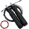 RDX SPORTS RDX B4 Adjustable 10.3ft Jump Rope With 2 Tangle-Free Steel Wires