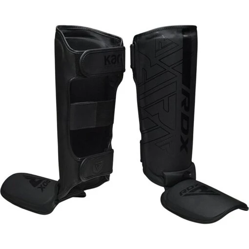 RDX SPORTS RDX F6 KARA MMA Shin Instep Guards 7 RDX SPORTS RDX F6 KARA MMA Shin Instep Guards -Rdxsports Shop black kara protective shin guard 2 1 3