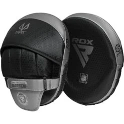 RDX SPORTS RDX L1 Mark Pro Boxing Training Focus Pads 29 RDX SPORTS RDX L1 Mark Pro Boxing Training Focus Pads -Rdxsports Shop black silver training boxing focus pads 1