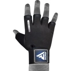 RDX SPORTS RDX T2 Weightlifting Gloves -Rdxsports Shop blue t2 half taining gym gloves 4