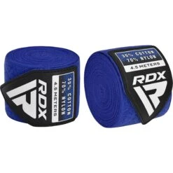 RDX SPORTS RDX WX Professional Boxing Hand Wraps -Rdxsports Shop blue hand wraps 1