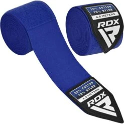 RDX SPORTS RDX WX Professional Boxing Hand Wraps -Rdxsports Shop blue hand wraps 3