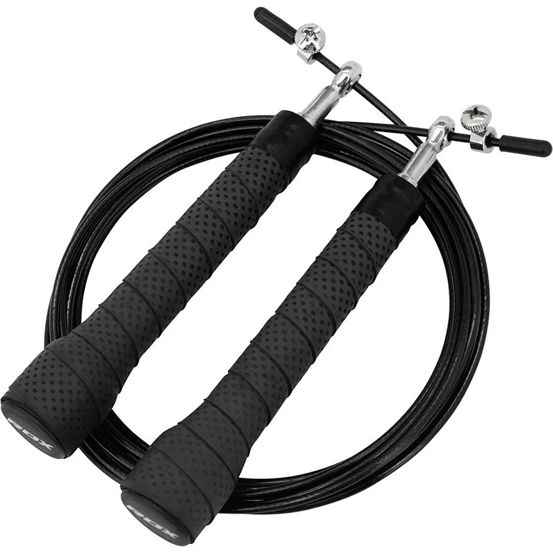 RDX SPORTS RDX C11 Skipping Jump Rope With Anti-Slip Handles 1 RDX SPORTS RDX C11 Skipping Jump Rope With Anti-Slip Handles