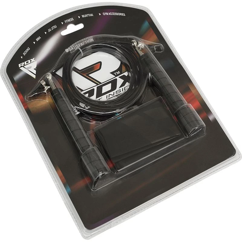 RDX SPORTS RDX C11 Skipping Jump Rope With Anti-Slip Handles 4 RDX SPORTS RDX C11 Skipping Jump Rope With Anti-Slip Handles - Image 4