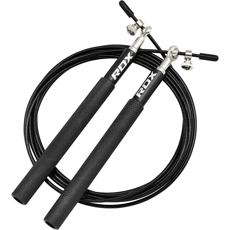 RDX SPORTS RDX C2 Adjustable Jump Rope With Aluminum Handles 3 RDX SPORTS RDX C2 Adjustable Jump Rope With Aluminum Handles - Image 3