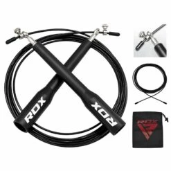 RDX SPORTS RDX C5 Adjustable Aluminum Handle Speed Rope