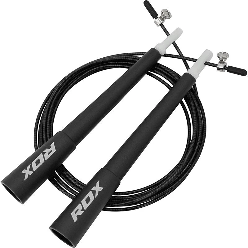 RDX SPORTS RDX C8 10 Ft. Adjustable PVC Coated Steel Cable Speed Jump Rope 4 RDX SPORTS RDX C8 10 Ft. Adjustable PVC Coated Steel Cable Speed Jump Rope - Image 4
