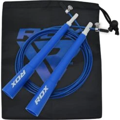 RDX SPORTS RDX C8 10 Ft. Adjustable PVC Coated Steel Cable Speed Jump Rope 19 RDX SPORTS RDX C8 10 Ft. Adjustable PVC Coated Steel Cable Speed Jump Rope -Rdxsports Shop c8 skipping ropes blue 21