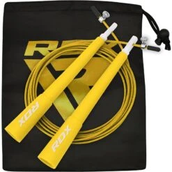 RDX SPORTS RDX C8 10 Ft. Adjustable PVC Coated Steel Cable Speed Jump Rope 25 RDX SPORTS RDX C8 10 Ft. Adjustable PVC Coated Steel Cable Speed Jump Rope -Rdxsports Shop c8 skipping ropes yellow 13