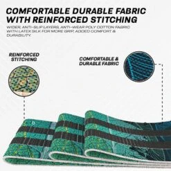 RDX SPORTS RDX CL Heavy-Duty Fabric Resistance Training Bands For Fitness 13 RDX SPORTS RDX CL Heavy-Duty Fabric Resistance Training Bands For Fitness -Rdxsports Shop cl green fabric resistant training band for fitness and home workouts 3