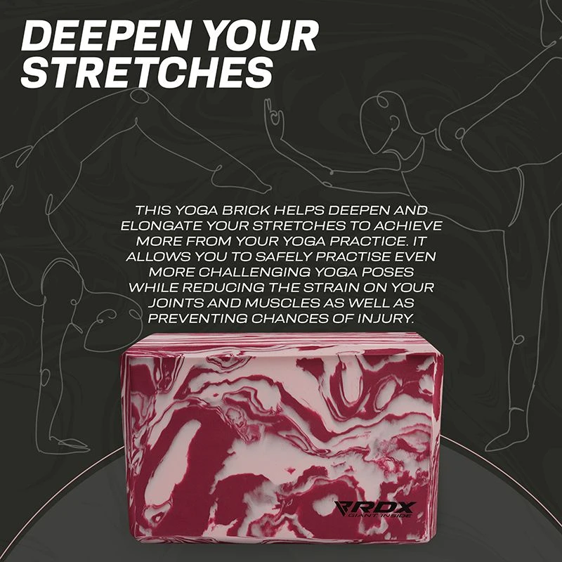 RDX SPORTS RDX CP EVA Foam High Density Non-Slips Yoga Block 4 RDX SPORTS RDX CP EVA Foam High Density Non-Slips Yoga Block - Image 4