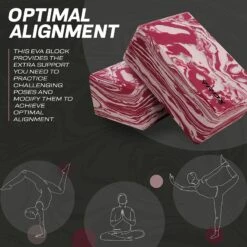 RDX SPORTS RDX CP EVA Foam High Density Non-Slips Yoga Block 12 RDX SPORTS RDX CP EVA Foam High Density Non-Slips Yoga Block -Rdxsports Shop cp yoga blocks 5