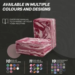 RDX SPORTS RDX CP EVA Foam High Density Non-Slips Yoga Block 13 RDX SPORTS RDX CP EVA Foam High Density Non-Slips Yoga Block -Rdxsports Shop cp yoga blocks 6