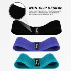 RDX SPORTS RDX CU Heavy-Duty Fabric Resistance Training Bands For Fitness 9 RDX SPORTS RDX CU Heavy-Duty Fabric Resistance Training Bands For Fitness -Rdxsports Shop cu blue fabric resistant training band for fitness and home workouts 3