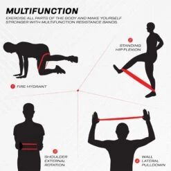 RDX SPORTS RDX CU Heavy-Duty Fabric Resistance Training Bands For Fitness 12 RDX SPORTS RDX CU Heavy-Duty Fabric Resistance Training Bands For Fitness -Rdxsports Shop cu blue fabric resistant training band for fitness and home workouts 6