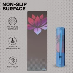 RDX SPORTS RDX D1 6mm PU Rubber Yoga Mat -Rdxsports Shop d1 pu yoga mats 8