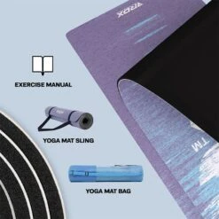 RDX SPORTS RDX D10 6mm PU Rubber Yoga Mat -Rdxsports Shop d10 pu yoga mats 7