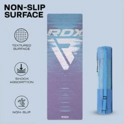 RDX SPORTS RDX D10 6mm PU Rubber Yoga Mat -Rdxsports Shop d10 pu yoga mats 8