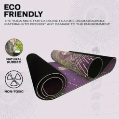 RDX SPORTS RDX D11 6mm PU Rubber Yoga Mat 12 RDX SPORTS RDX D11 6mm PU Rubber Yoga Mat -Rdxsports Shop d11 pu yoga mats 4
