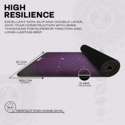 RDX SPORTS RDX D11 6mm PU Rubber Yoga Mat 13 RDX SPORTS RDX D11 6mm PU Rubber Yoga Mat -Rdxsports Shop d11 pu yoga mats 5