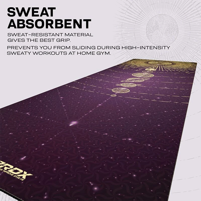 RDX SPORTS RDX D11 6mm PU Rubber Yoga Mat 7 RDX SPORTS RDX D11 6mm PU Rubber Yoga Mat - Image 7