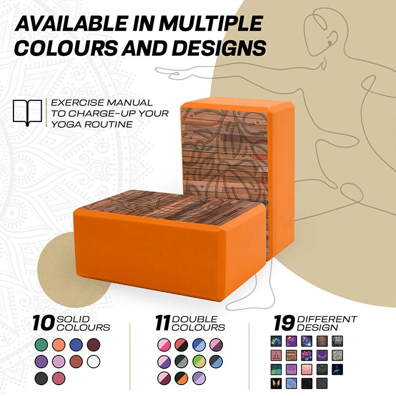 RDX SPORTS RDX D11 High Density EVA Foam Yoga Blocks Non-Slip Brick 6 RDX SPORTS RDX D11 High Density EVA Foam Yoga Blocks Non-Slip Brick - Image 6