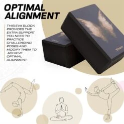 RDX SPORTS RDX D12 High Density EVA Foam Yoga Blocks Non-Slip Brick 12 RDX SPORTS RDX D12 High Density EVA Foam Yoga Blocks Non-Slip Brick -Rdxsports Shop d12 yoga blocks design 5