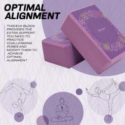 RDX SPORTS RDX D16 High Density EVA Foam Yoga Blocks Non-Slip Brick -Rdxsports Shop d16 yoga blocks 6