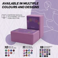 RDX SPORTS RDX D16 High Density EVA Foam Yoga Blocks Non-Slip Brick -Rdxsports Shop d16 yoga blocks 7