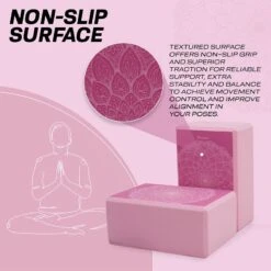 RDX SPORTS RDX D17 High Density EVA Foam Yoga Blocks Non-Slip Brick -Rdxsports Shop d17 yoga blocks 3