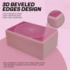 RDX SPORTS RDX D17 High Density EVA Foam Yoga Blocks Non-Slip Brick -Rdxsports Shop d17 yoga blocks 8