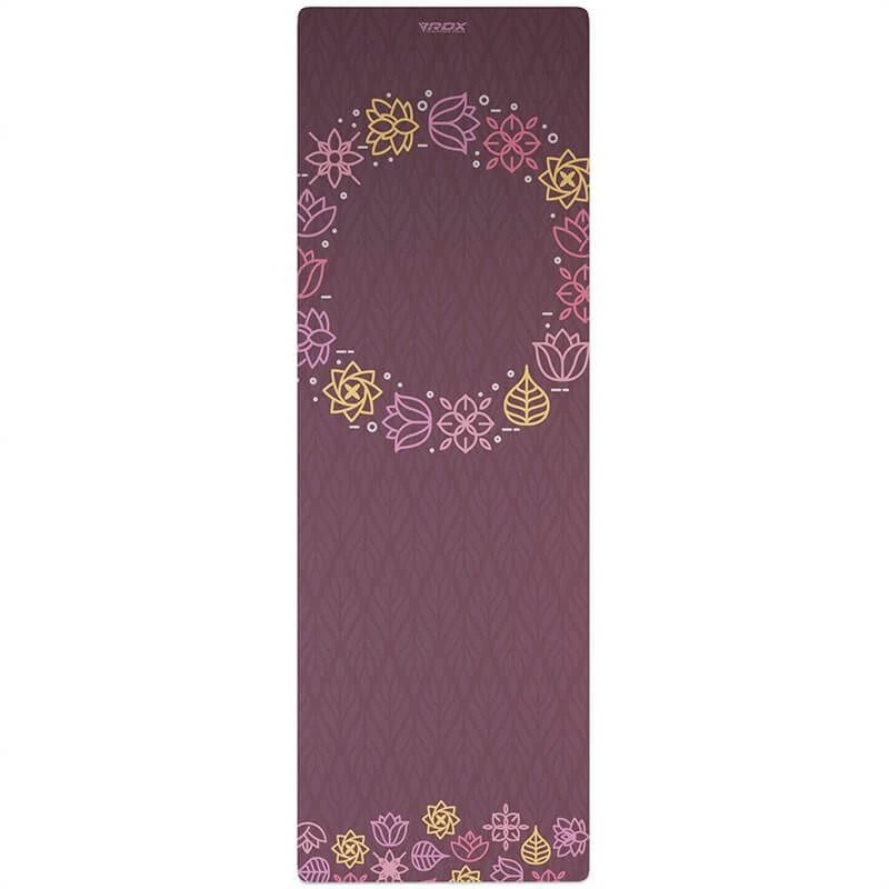 RDX SPORTS RDX D2 6mm PU Rubber Yoga Mat 10 RDX SPORTS RDX D2 6mm PU Rubber Yoga Mat - Image 10