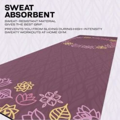 RDX SPORTS RDX D2 6mm PU Rubber Yoga Mat 16 RDX SPORTS RDX D2 6mm PU Rubber Yoga Mat -Rdxsports Shop d2 pu yoga mats 8