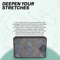 RDX SPORTS RDX D3 High Density EVA Foam Yoga Blocks Non-Slip Brick -Rdxsports Shop d3 black yoga blocks 4