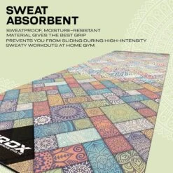 RDX SPORTS RDX D3 6mm PU Rubber Yoga Mat -Rdxsports Shop d3 pu yoga mats 9