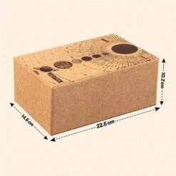 RDX SPORTS RDX D4 Cork Yoga Block Non-Slip Brick -Rdxsports Shop d4 cork yoga block for fitness 4