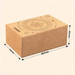 RDX SPORTS RDX D5 Cork Yoga Block Non-Slip Brick -Rdxsports Shop d5 cork yoga block for fitness 4