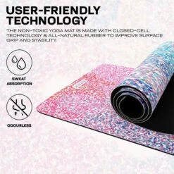 RDX SPORTS RDX D5 6mm PU Rubber Yoga Mat -Rdxsports Shop d5 pu yoga mats 10