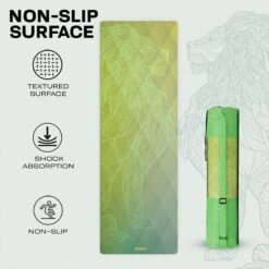 RDX SPORTS RDX D7 6mm PU Rubber Yoga Mat 15 RDX SPORTS RDX D7 6mm PU Rubber Yoga Mat -Rdxsports Shop d7 pu yoga mats 8