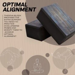 RDX SPORTS RDX D7 High Density EVA Foam Yoga Blocks Non-Slip Brick -Rdxsports Shop d7 yoga design blocks 5