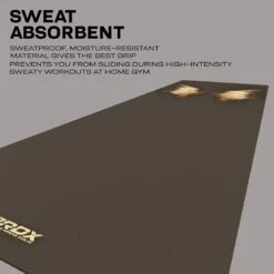 RDX SPORTS RDX D8 6mm PU Rubber Yoga Mat -Rdxsports Shop d8 6mm 4 in 1 pu rubber yoga mat set 8