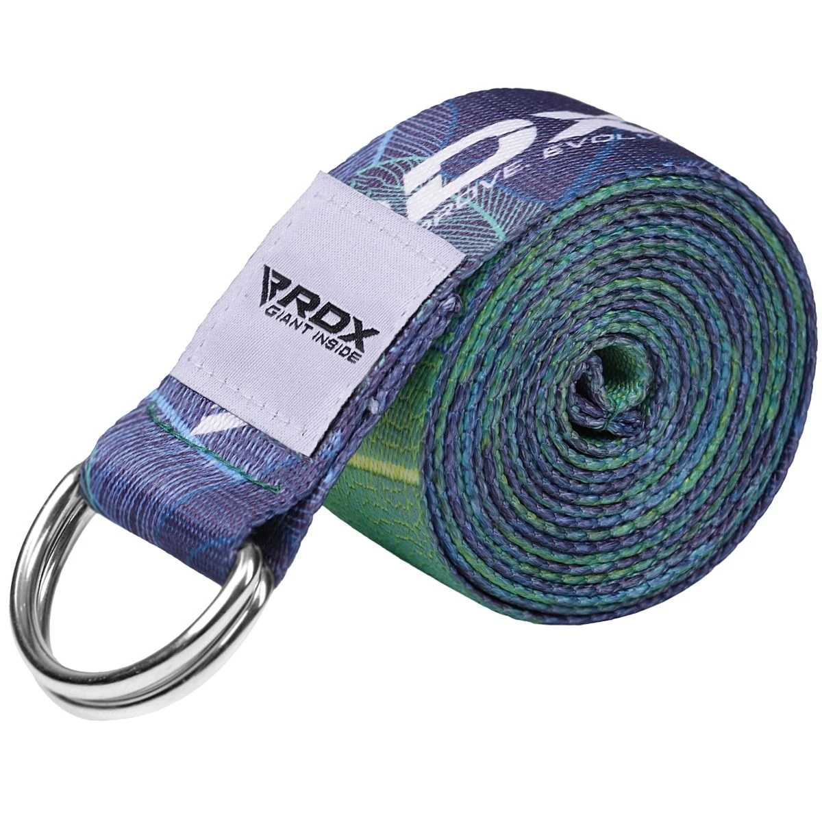 RDX SPORTS RDX F10 D-Ring Steel Buckle Cotton Yoga Strap 1 RDX SPORTS RDX F10 D-Ring Steel Buckle Cotton Yoga Strap